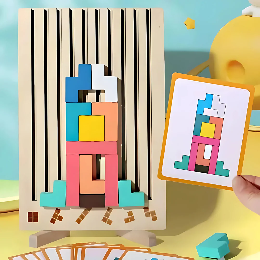 Jeu en bois Montessori - Image 4