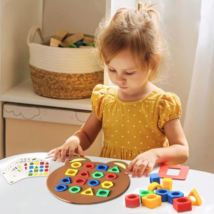 Jeu d'association formes et couleurs | PUZZPLAY™ (Pack Duo) - Image 4