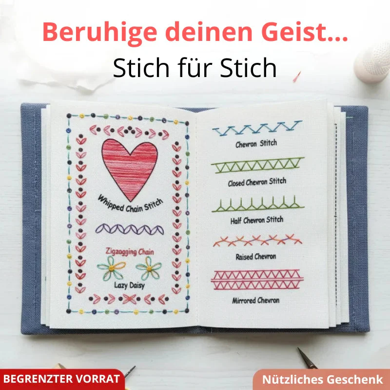 Kit de broderie relaxante adulte