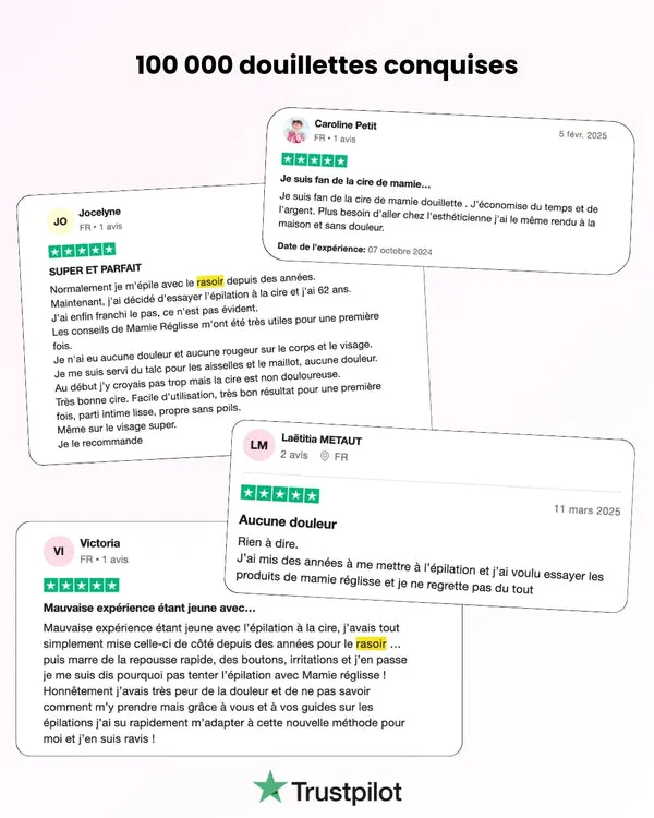 Kit Cire Douceur – Épilation Sans Douleur pour Peaux Sensibles - Image 2
