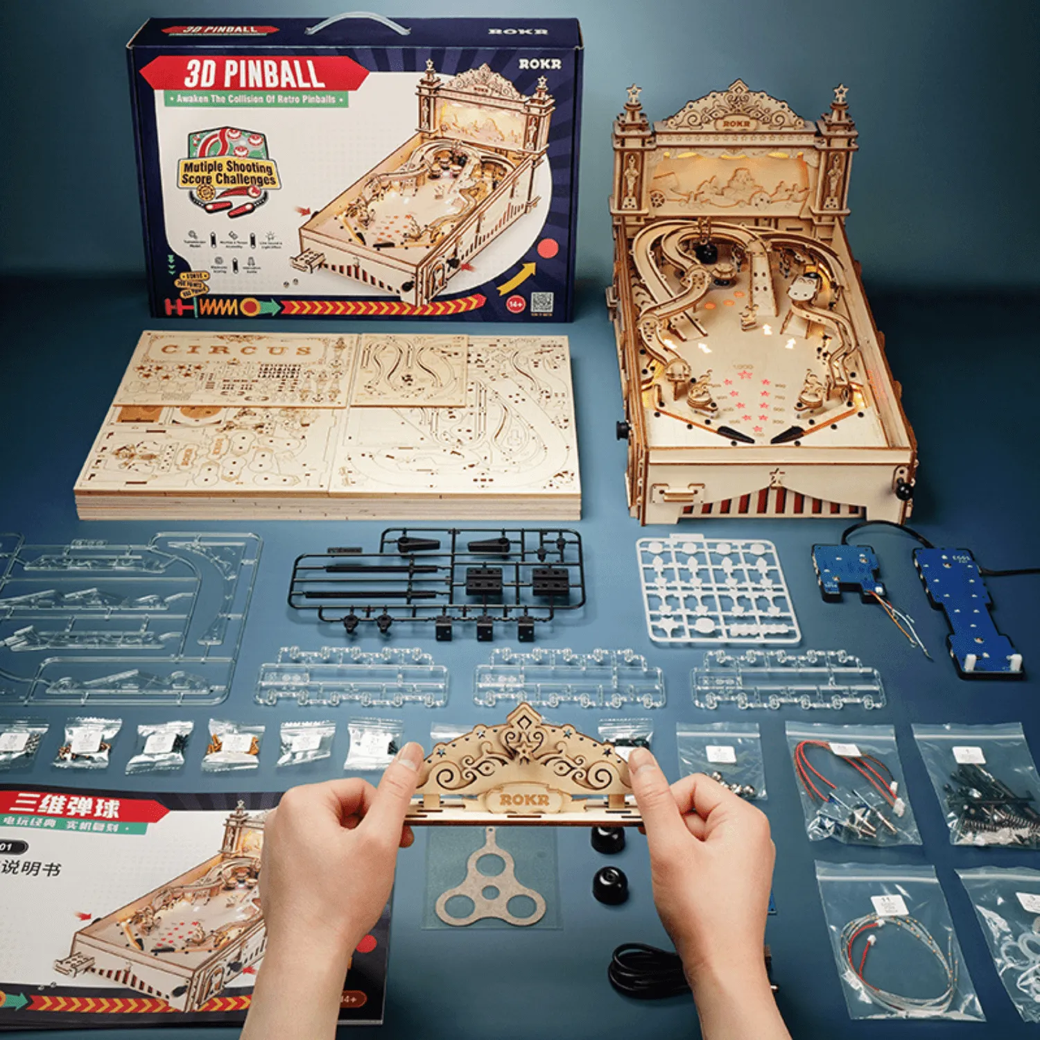 Kit flipper en bois 3D - Image 10