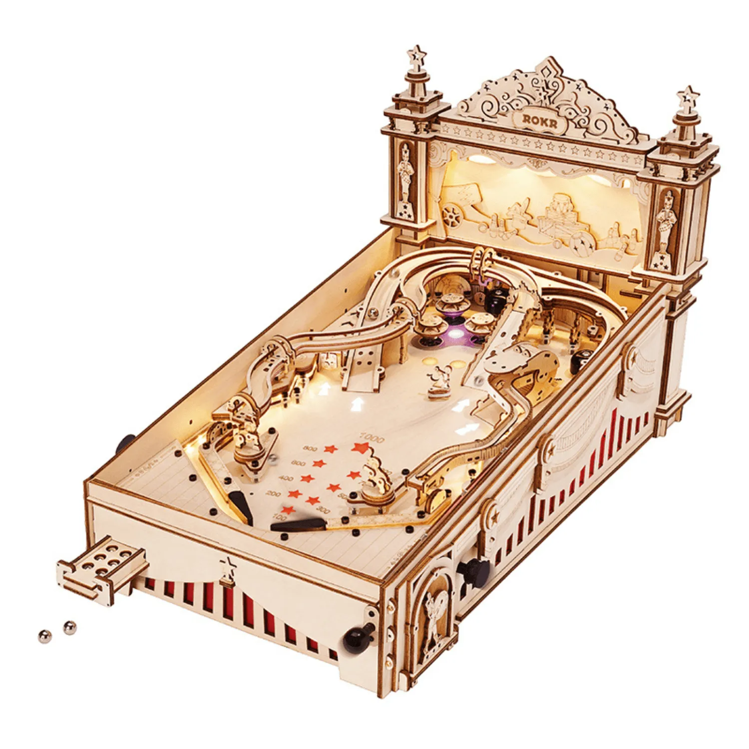 Kit flipper en bois 3D - Image 7