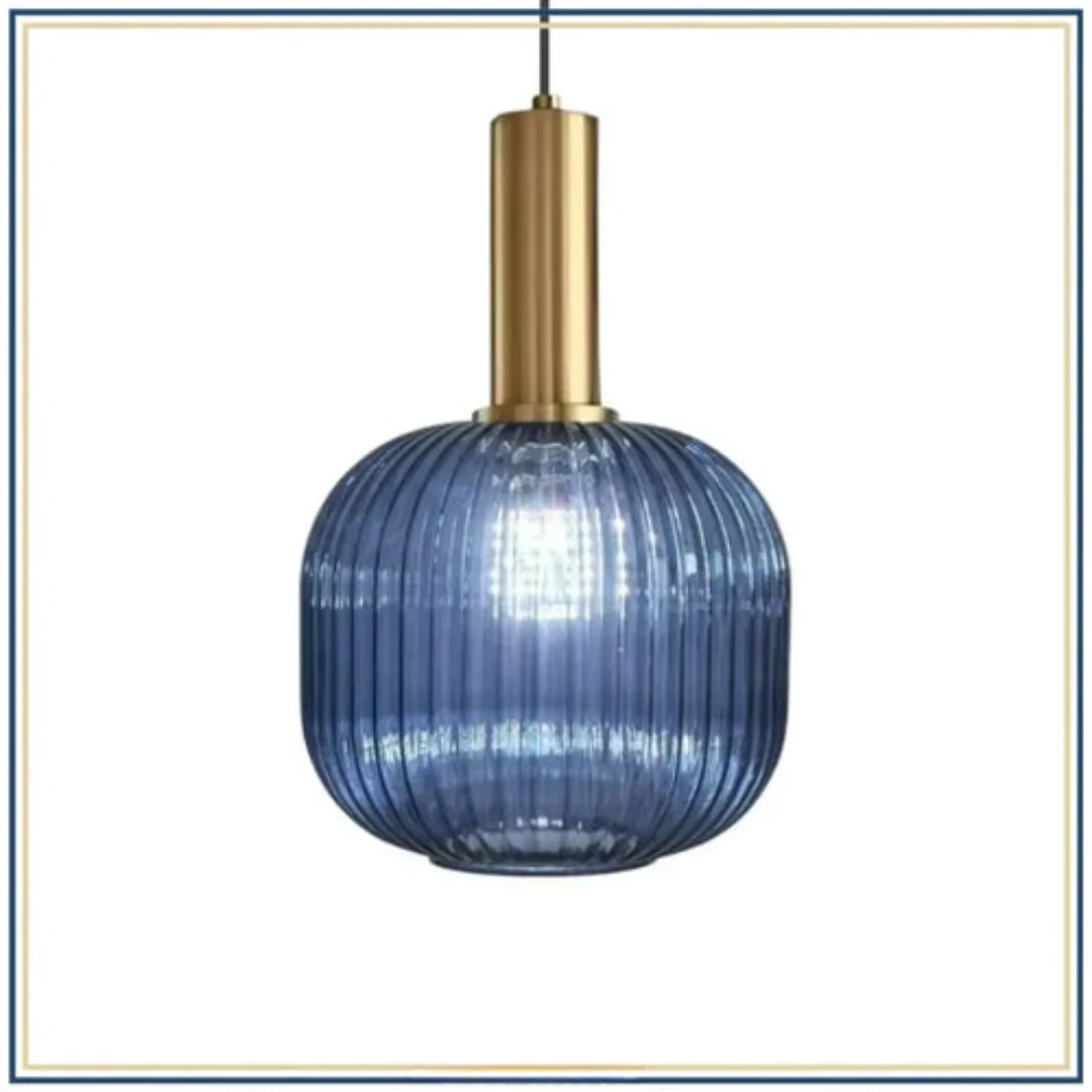 Lampadaire décoratif en verre texturé - Image 29