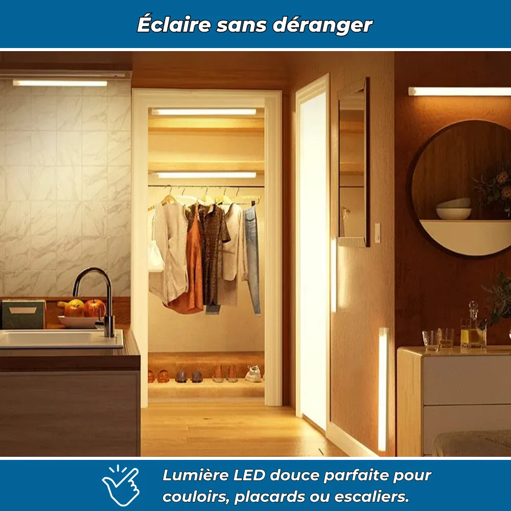 Lampe LED 30 cm avec détecteur de mouvement - Image 3