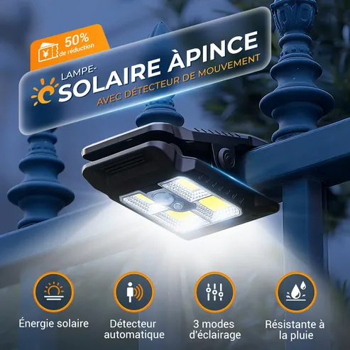 Lampe Solaire Extérieure LED
