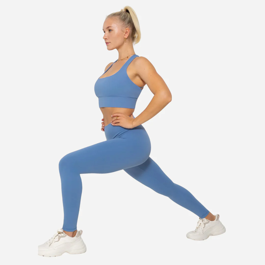 Legging de sport femme taille haute imprimé léopard - Image 18