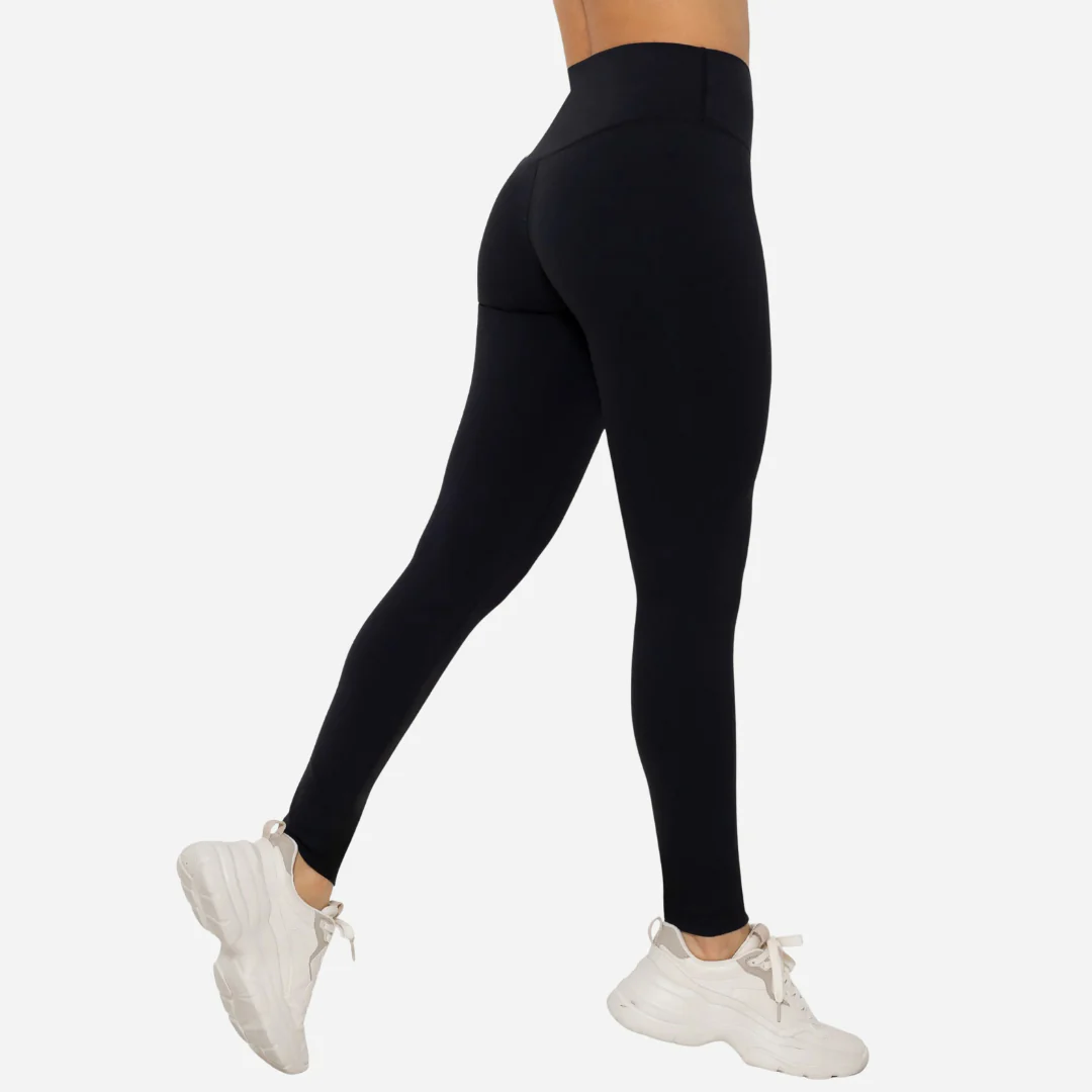 Legging de sport femme taille haute imprimé léopard - Image 3