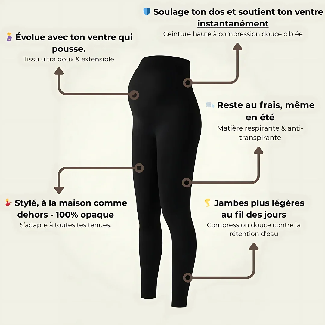 Collant de maternité confortable - Image 3