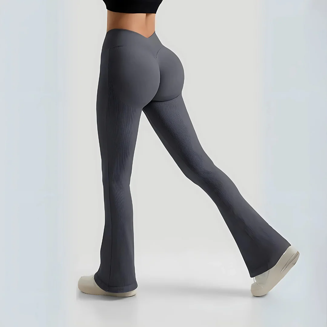 Leggings galbants à coupe évasée - Image 5