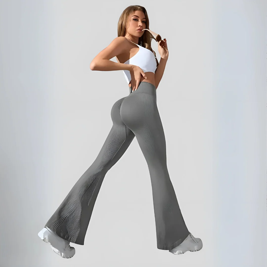 Leggings galbants à coupe évasée - Image 7