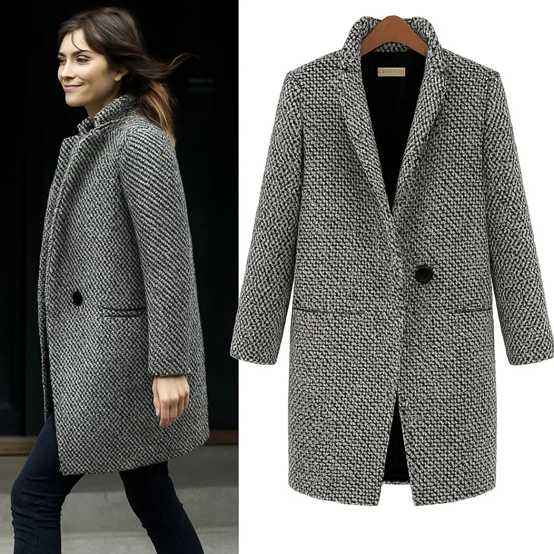 Long manteau en laine femme - Image 2