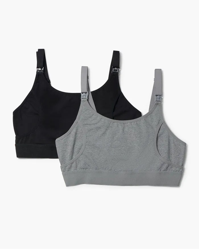 L'Originale : Notre Soutien-Gorge d'Allaitement & de Tire-Lait Basique (2 Pièces)