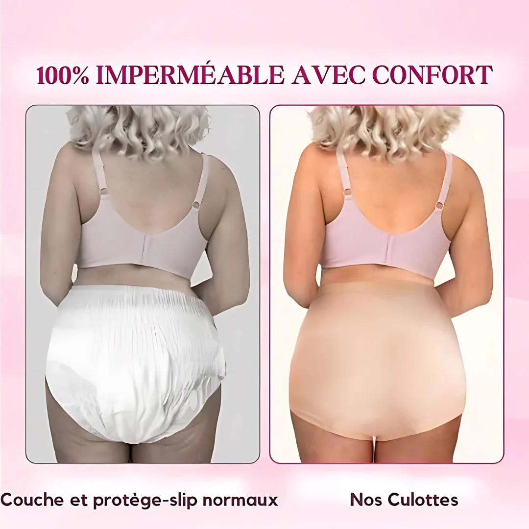 4 Culottes Taille Haute Anti-Fuites - Image 4