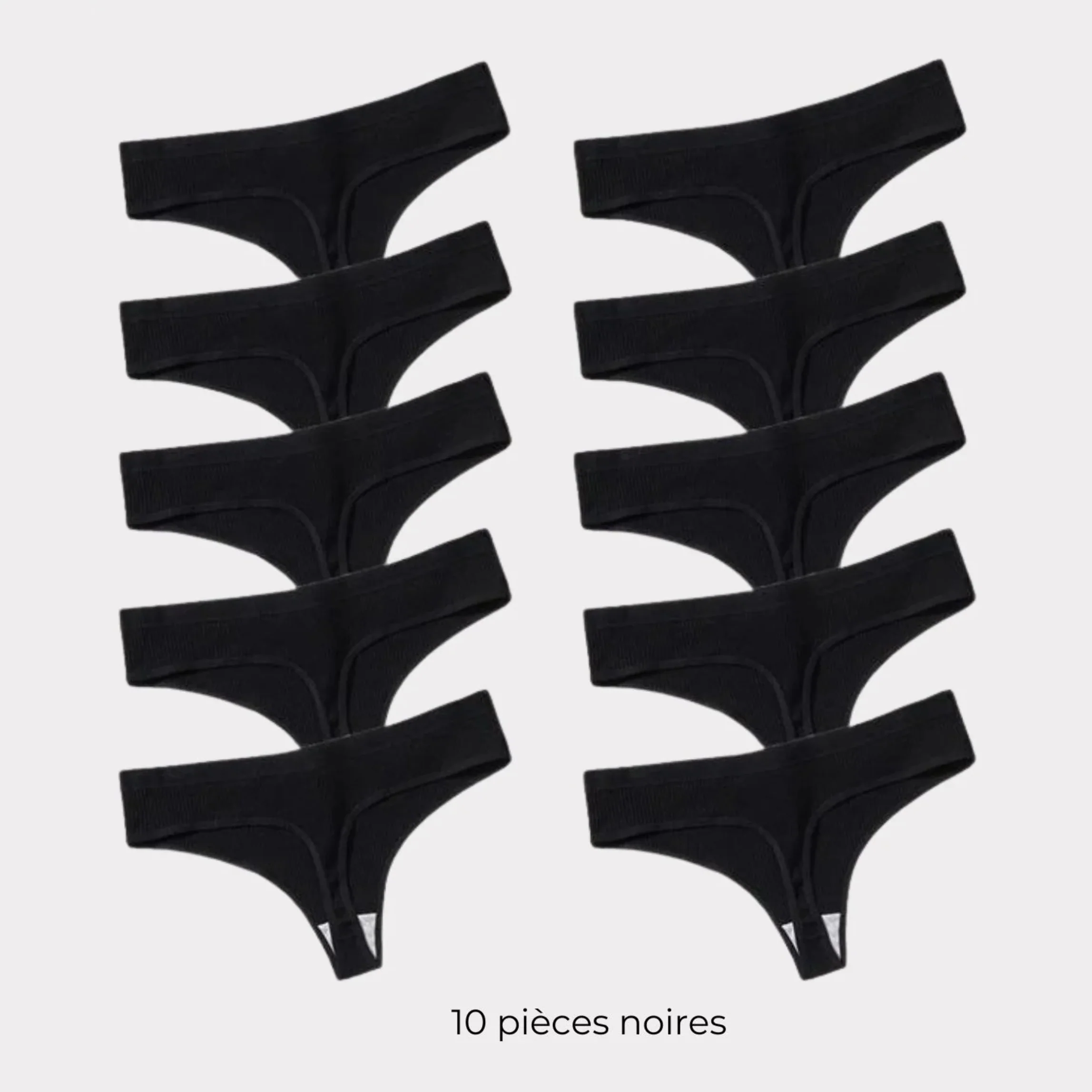 Lot de strings confortables en coton - Image 2