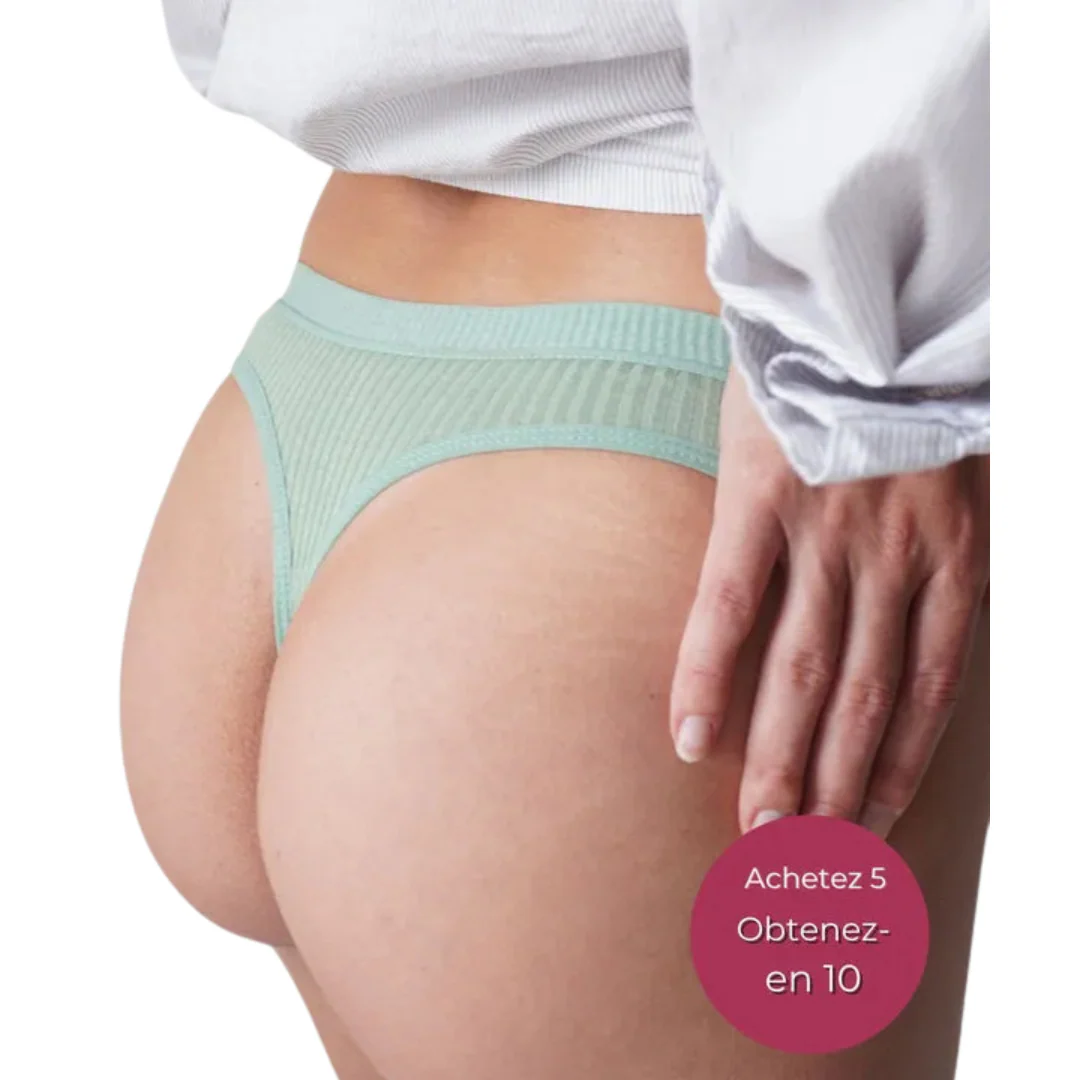 Lot de strings confortables en coton - Image 7