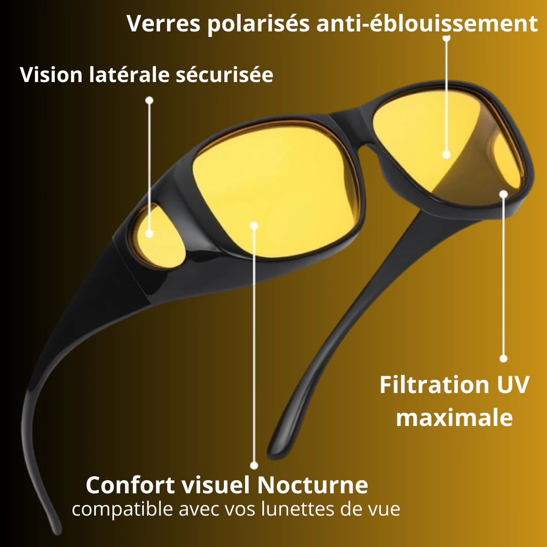Lunettes de Conduite Vision Nocturne HD - Image 4