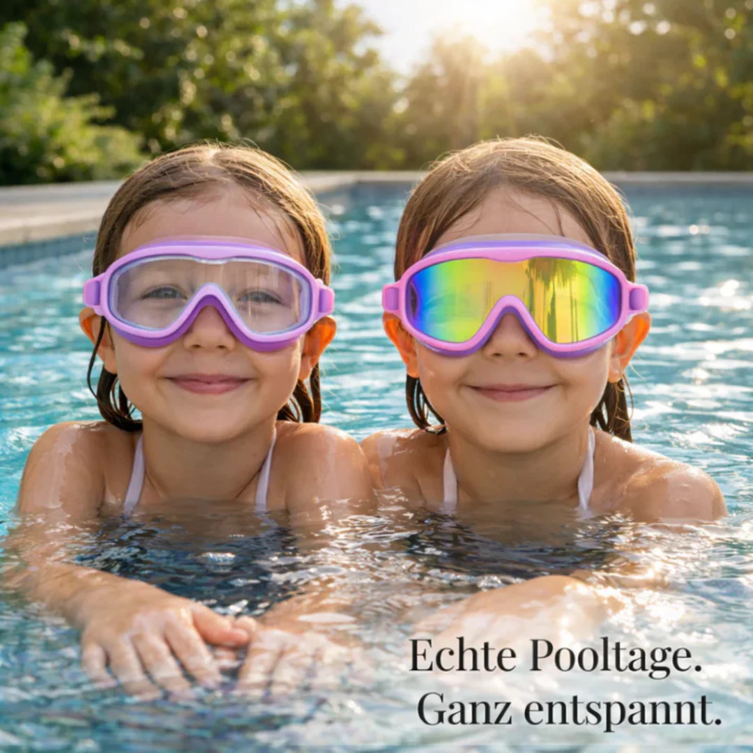 Lunettes de natation enfants à clip facile et anti-buée - Image 3
