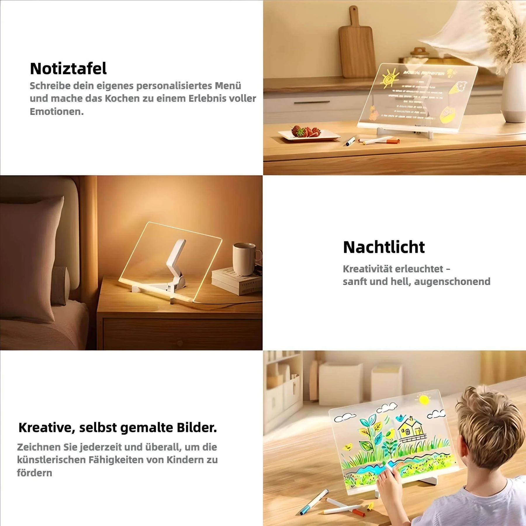 Magic Led-Zeichentafel (inclus 7 stylos lumineux) - Image 8