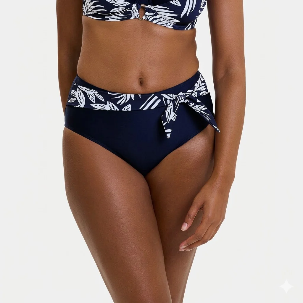 Maillot de bain deux pièces avec ceinture - Image 5