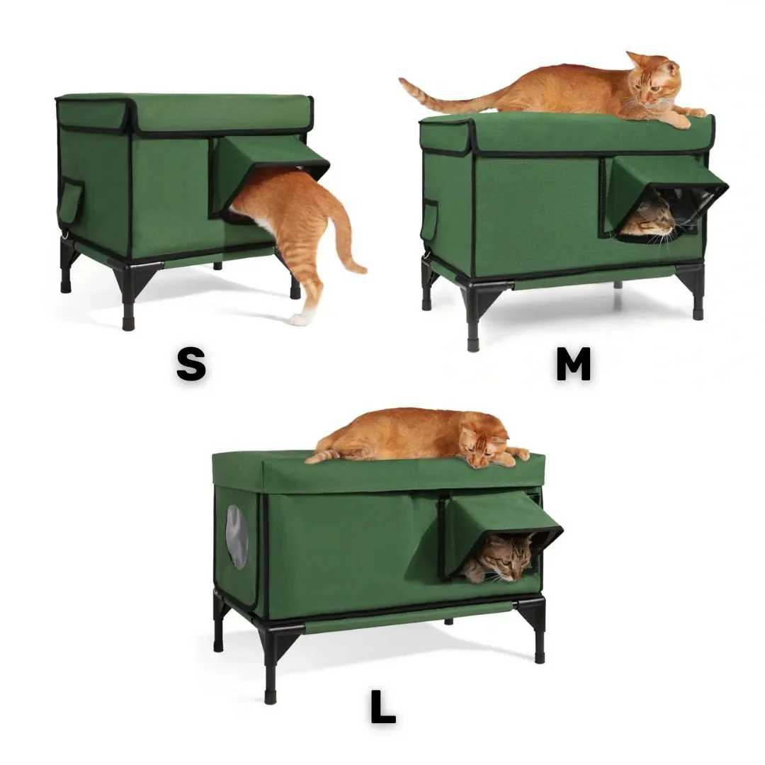 Maison chauffante pour chat d'extérieur - Image 6