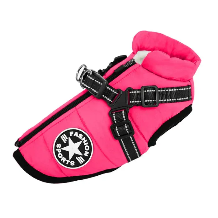 Manteau pour chien avec harnais intégré - Image 11