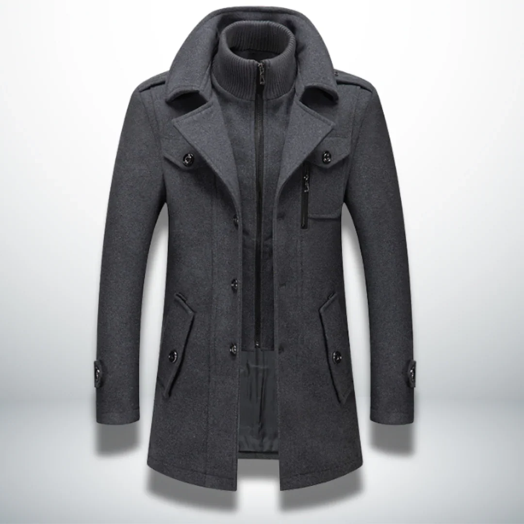 Manteau d'hiver élégant et chaud pour homme - Image 5