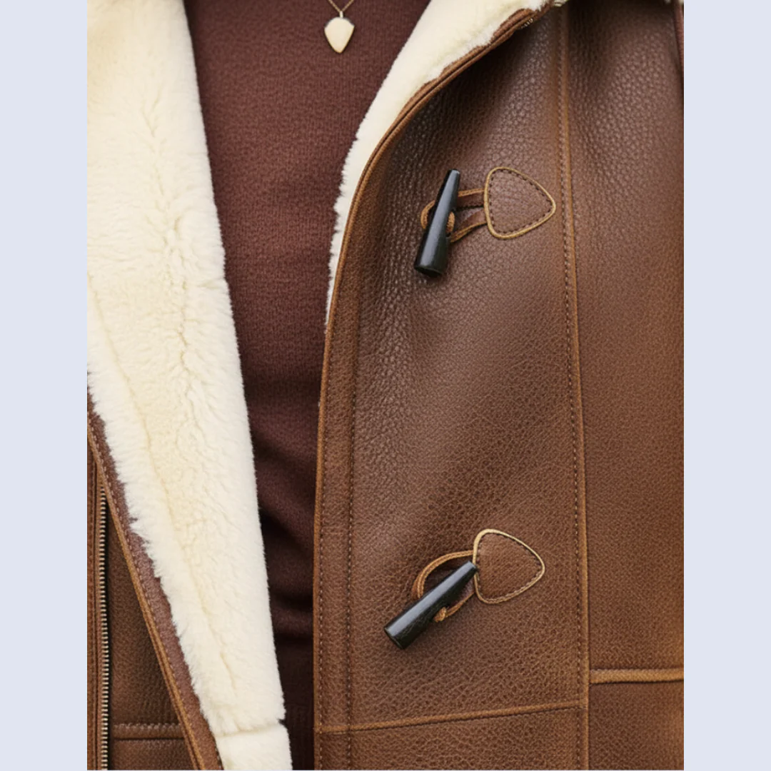 Manteau dâHiver Long DoublĂ© Chaud et ĂlĂ©gant - Image 3