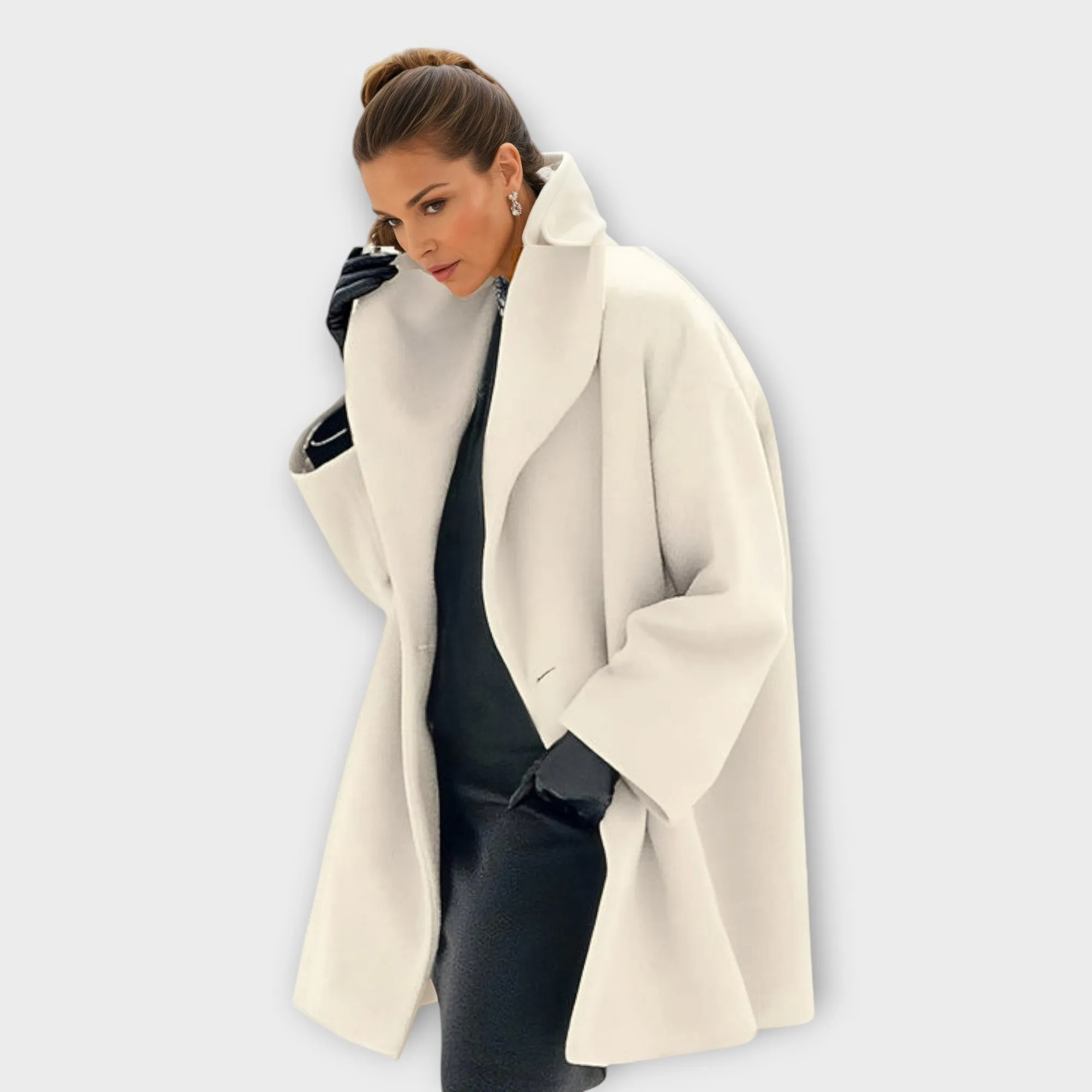 Élégant manteau en laine - Image 6
