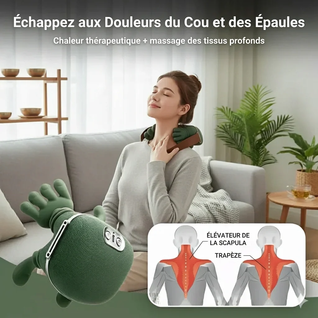 Masseur chauffant épaules et nuque - Image 12