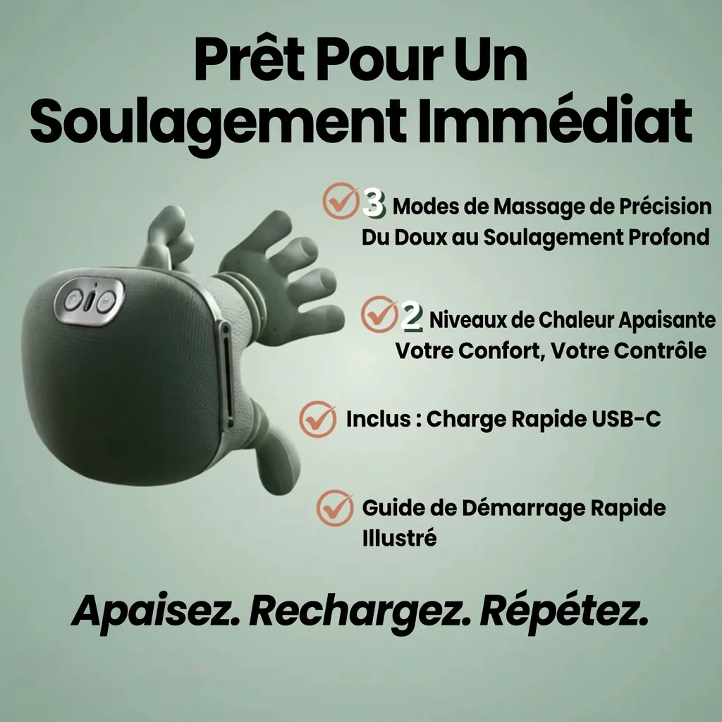 Masseur chauffant épaules et nuque - Image 5