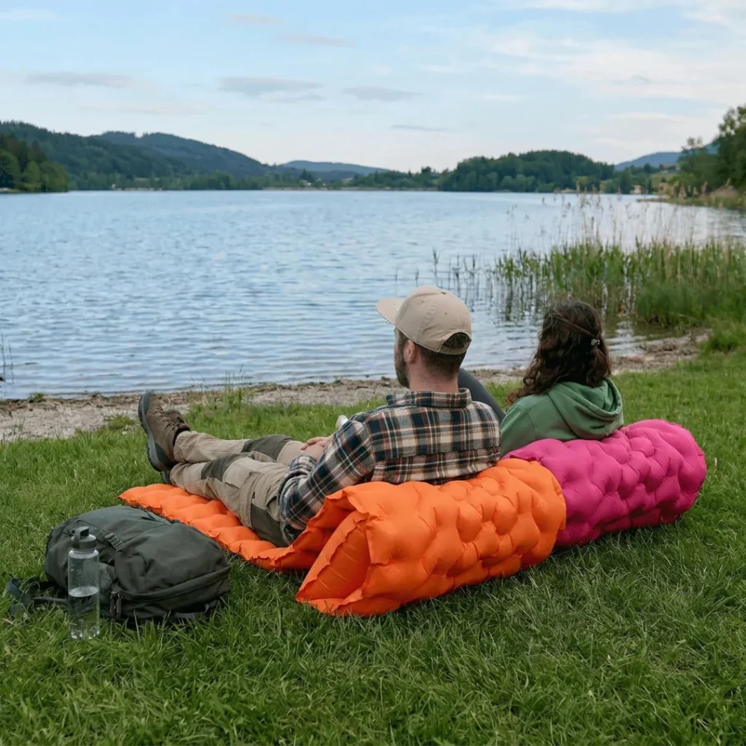 Matelas de Camping Gonflable Léger avec Pompe Intégrée - Image 22