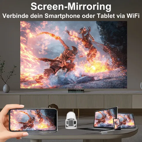Mini projecteur avec résolution Full HD - Image 4