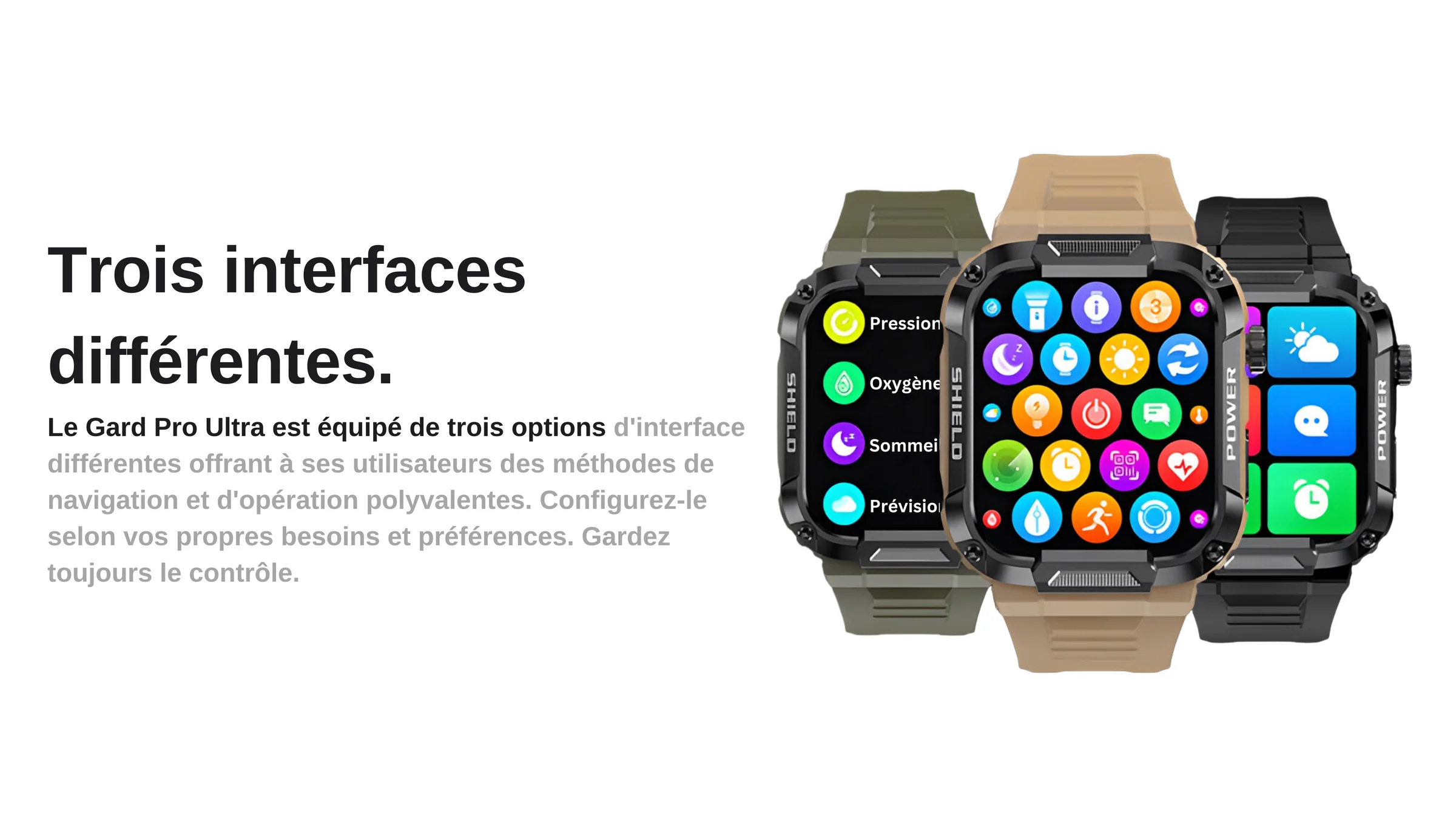 Montre connectée Gard Pro Ultra - Image 8