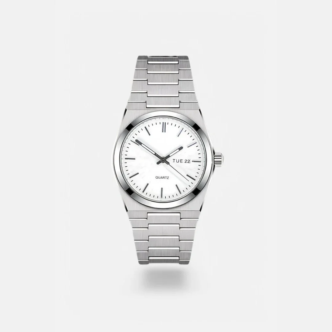 Montre homme acier inoxydable élégante