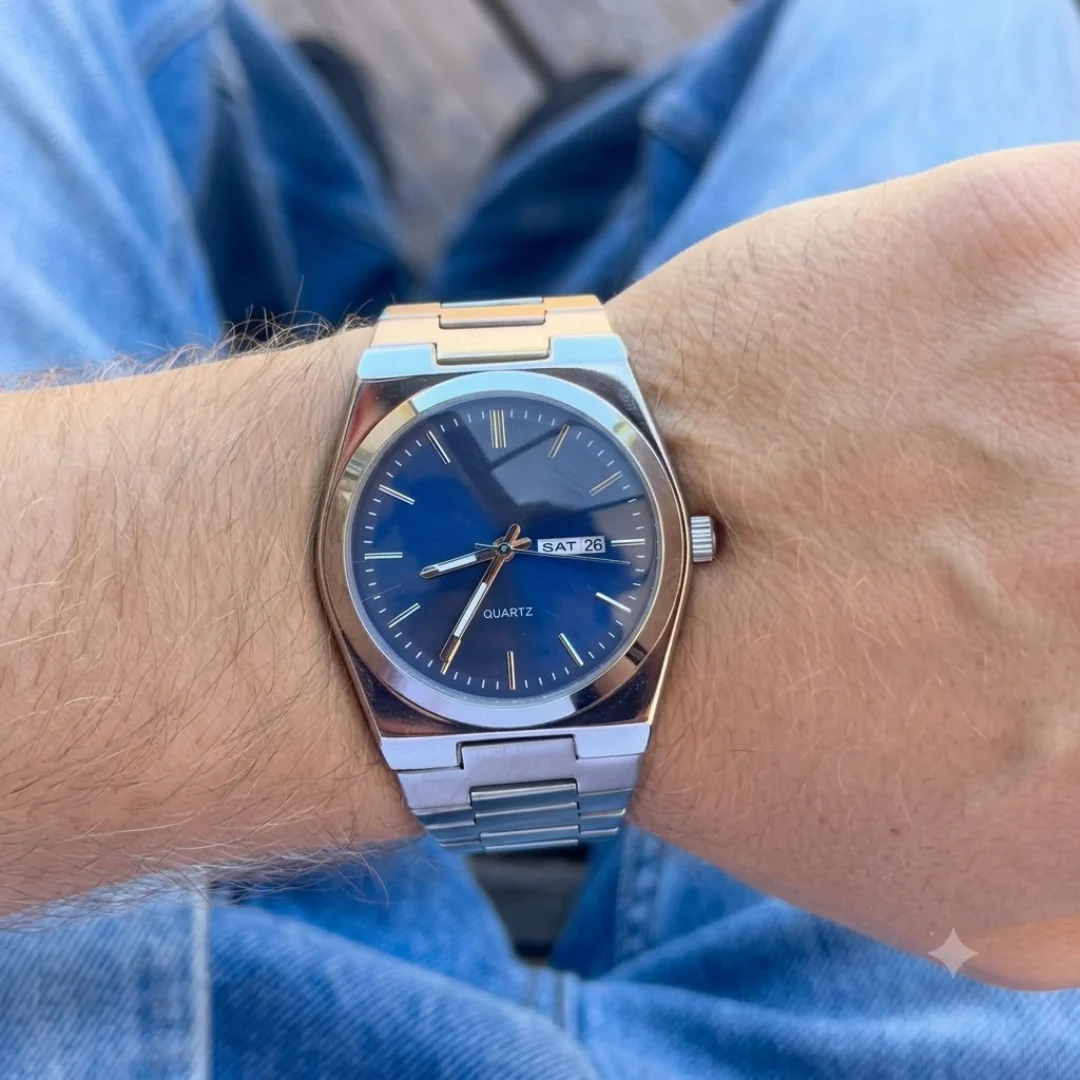 Montre homme acier inoxydable élégante - Image 10