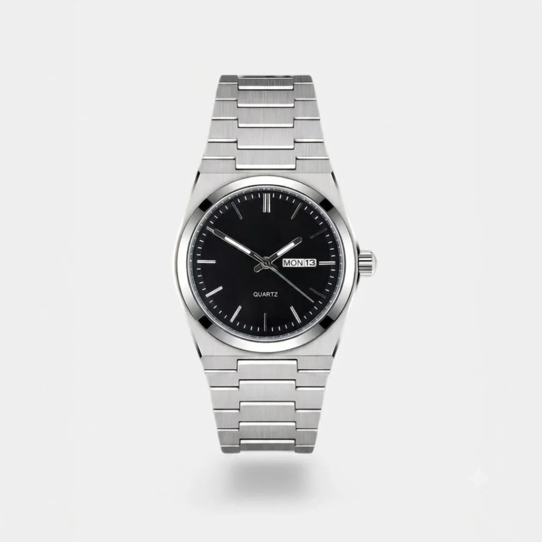 Montre homme acier inoxydable élégante - Image 11