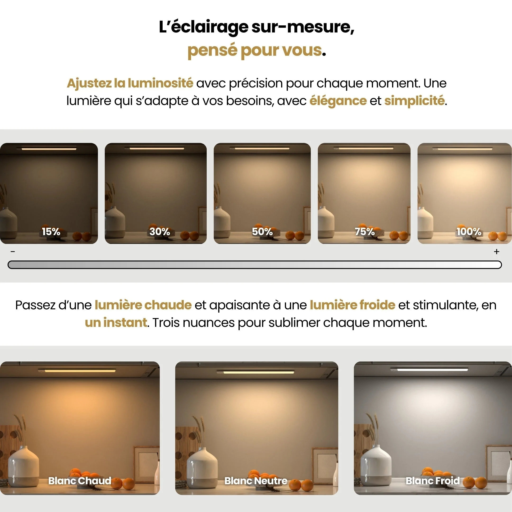 Mouvement 3.0™ | Réglette LED sans fil à détecteur de mouvements - Image 15