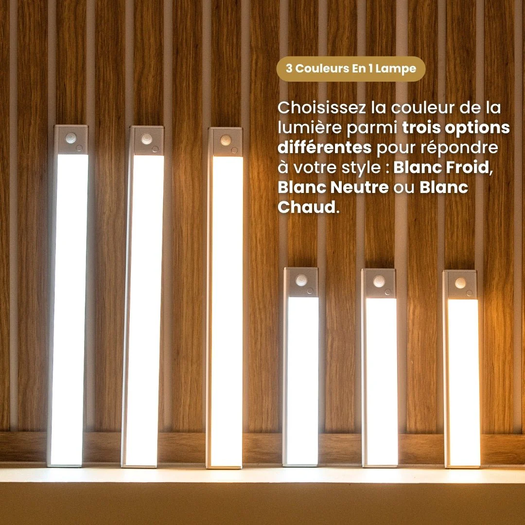 Mouvement 3.0™ | Réglette LED sans fil à détecteur de mouvements - Image 6