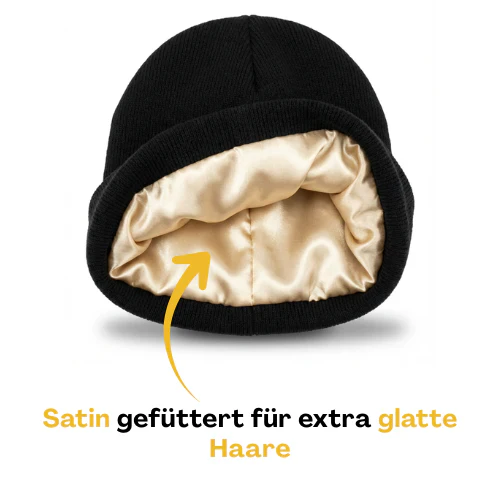 Bonnet avec doublure en maille satinée pour cheveux soyeux et anti-frisottis - Image 2