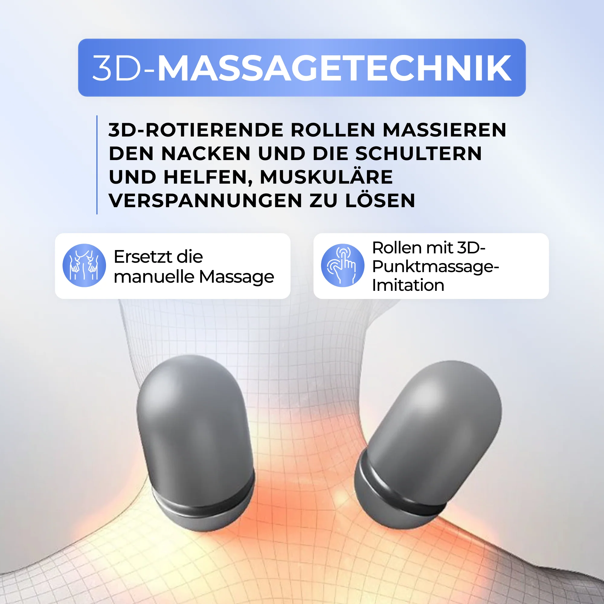 Neck™ Chaleur douce et massage - Image 3