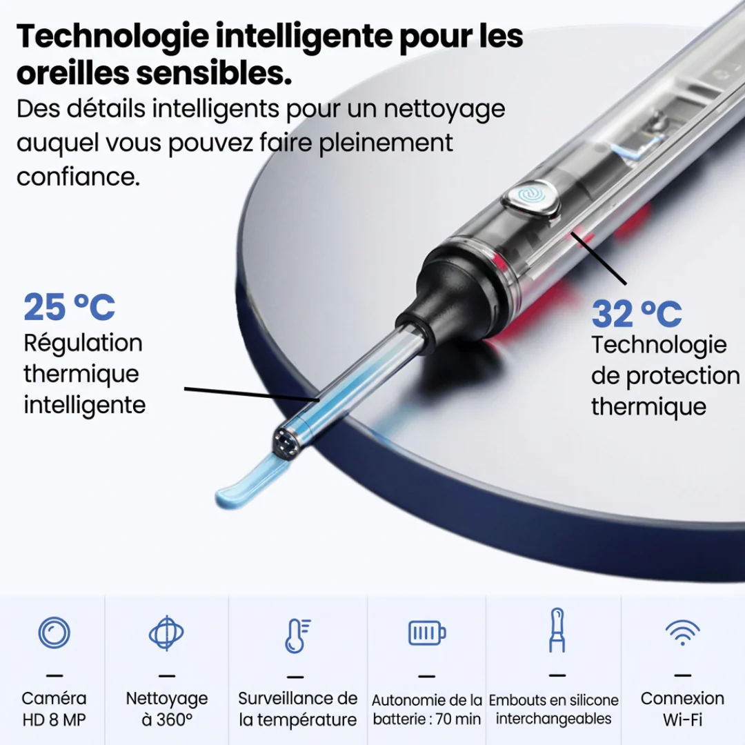 Nettoyeur d’oreilles avec caméra HD - Image 10