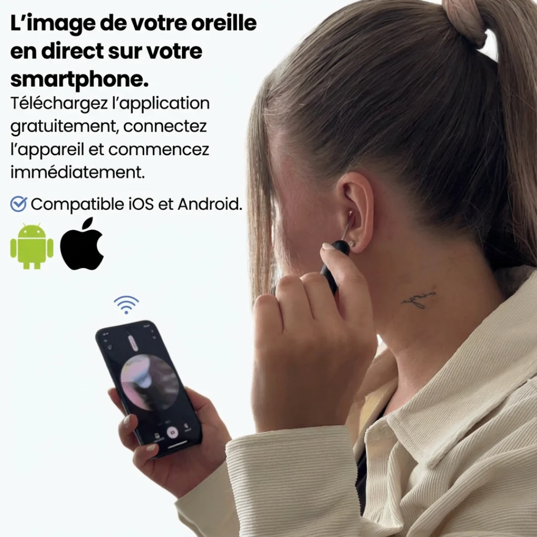 Nettoyeur d’oreilles avec caméra HD - Image 9