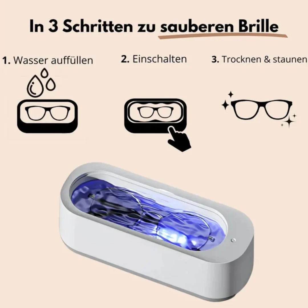 Nettoyeur ultrasonique pour lunettes & bijoux - Image 4