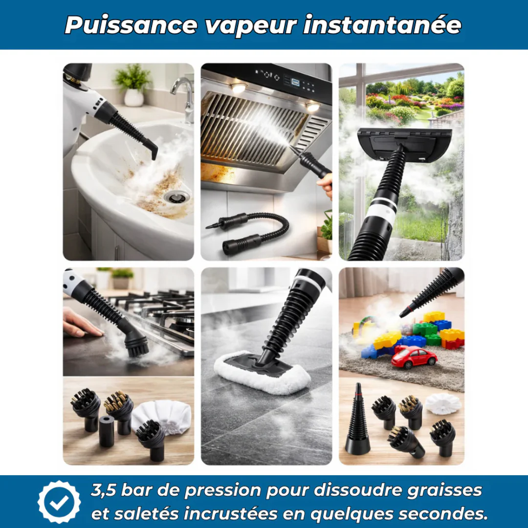 Nettoyeur à Vapeur Électrique Haute Pression - Image 4