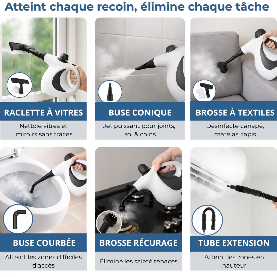 Nettoyeur Vapeur Multifonction Puissant - Image 3