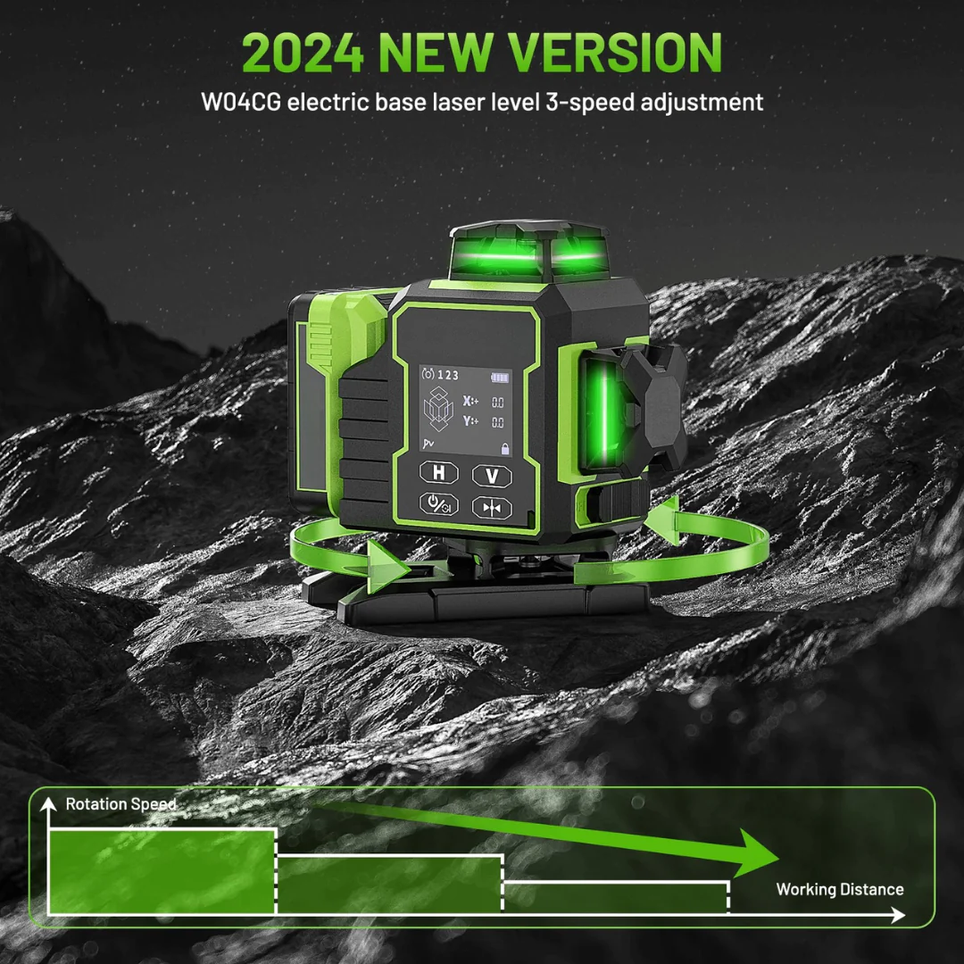 Niveau laser 4D 360° haute précision pour travaux - Image 7