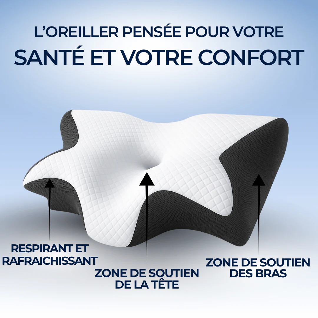 Oreiller ergonomique anti-douleur cervicale - Image 10