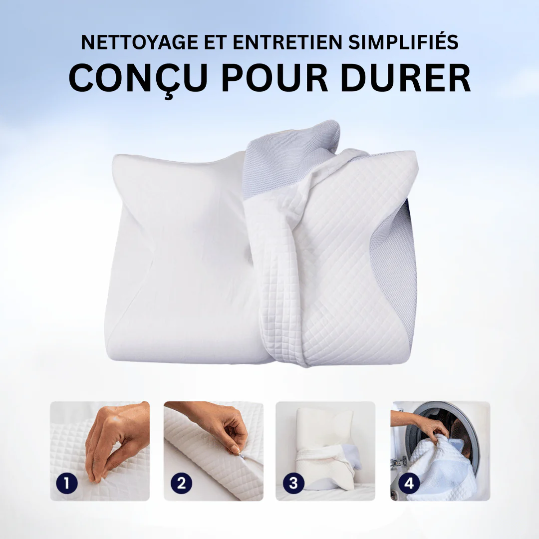 Oreiller ergonomique anti-douleur cervicale - Image 8