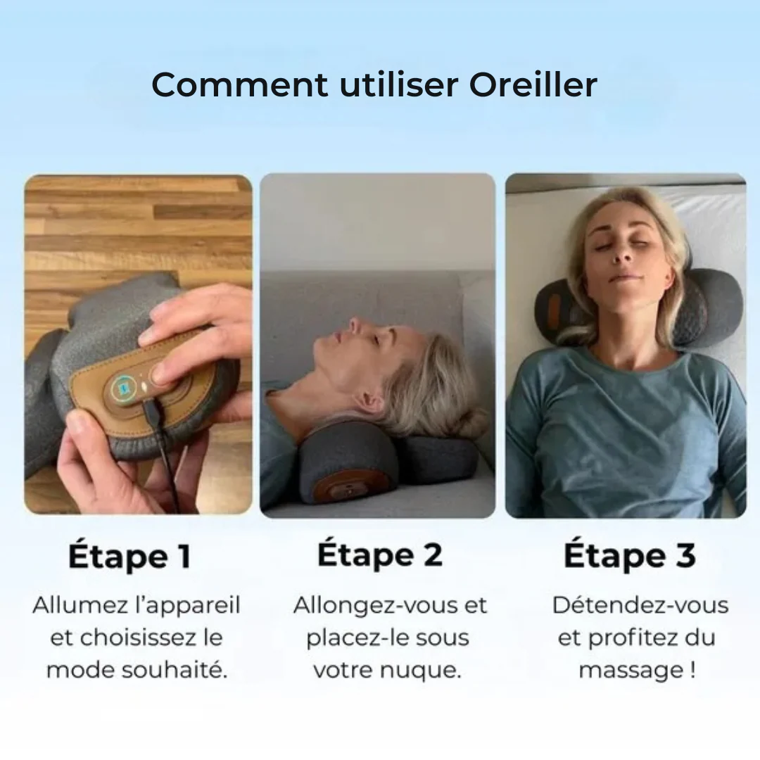 Oreiller ergonomique 3-en-1 - Image 5