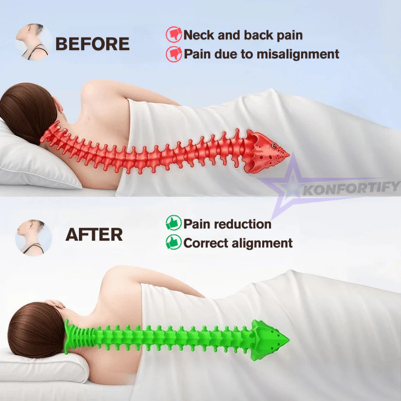 Oreiller ergonomique pour un sommeil réparateur et sans douleur - Image 2